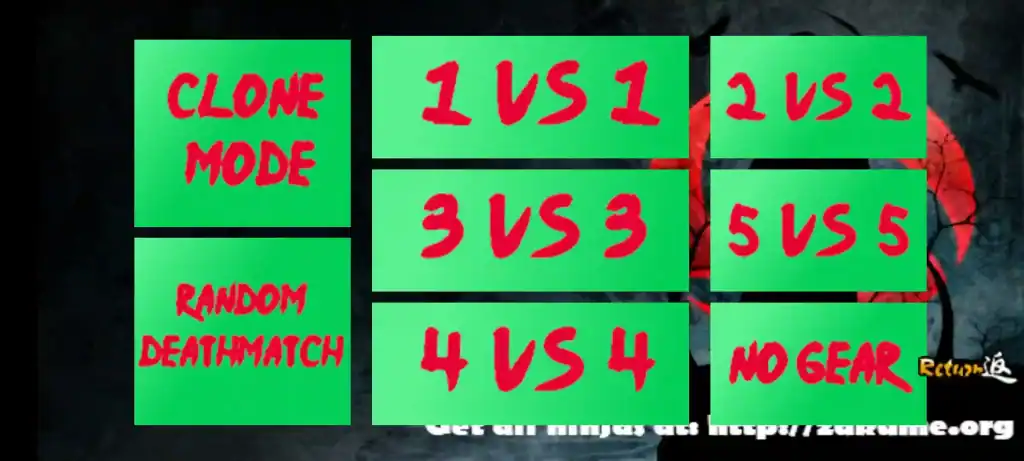 4 Vs 4 Fighting Game