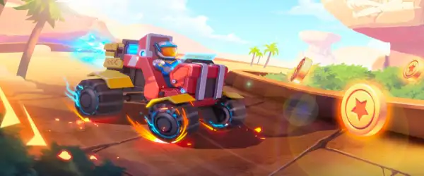 Adventure Planet Space Racing Game Cover Image