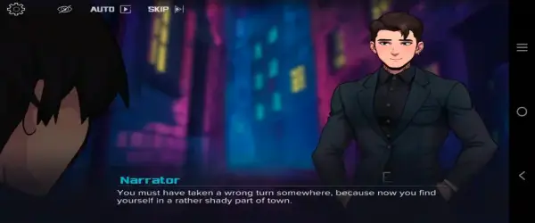 Anime Graphics Visual Novel Game