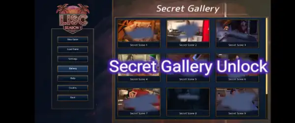 LISC Secret Gallery Unlock