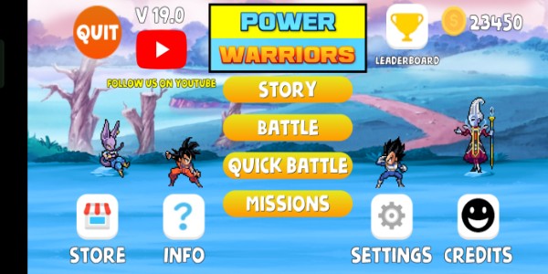 Power Warriors Mod homepage 