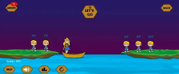 River Crossing IQ Gameplay Screenshot