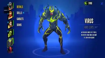 Spider Fighter 3 Mod APK Unlocked All Characters Venom
