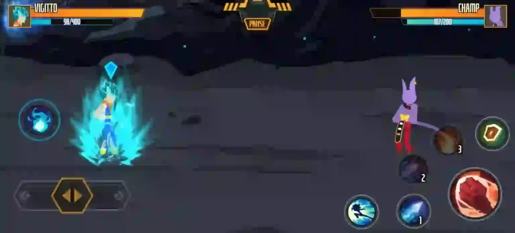 Stickman Dragon Fight Super MOD Gameplay