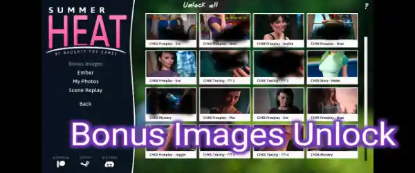 Summer Heat APK Bonus Images Unlock