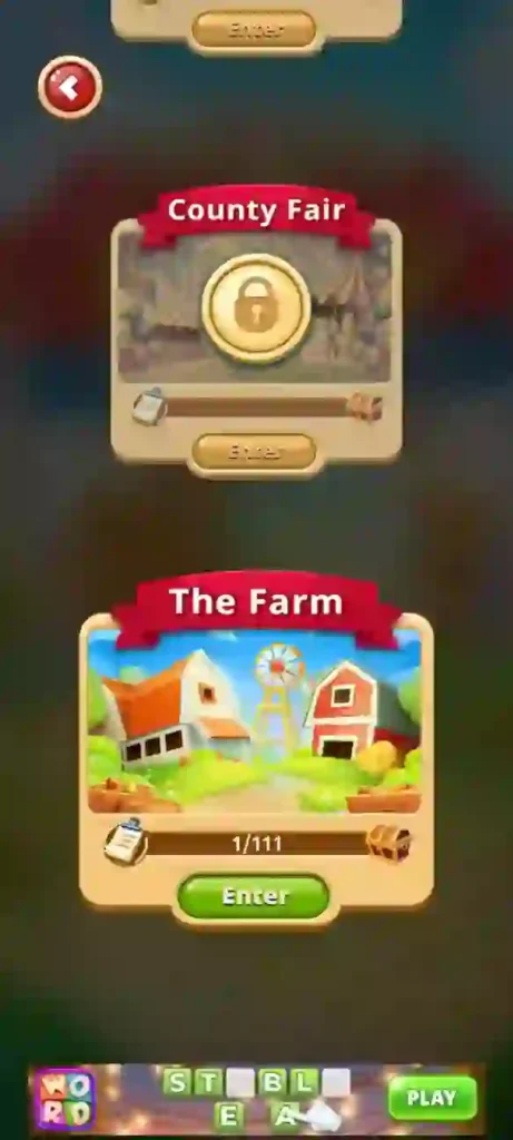 Word Farm Adventure Mod APK Unlocked All Levels