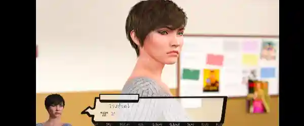 3D Graphics Adult Visual Novel Game