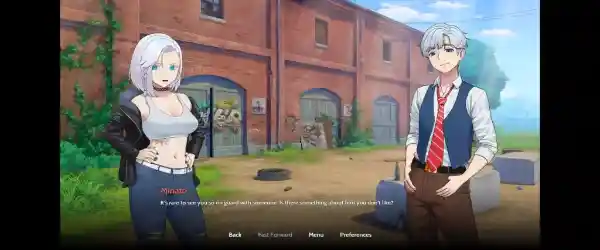 Anime Graphic Adult Visual Novel Game