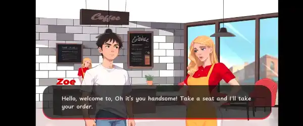 Anime Graphic Visual Novel Game