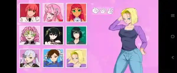 Cachipun With Waifu Mod APK All Characters