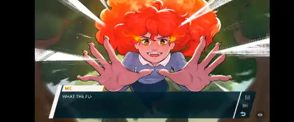 Cartoon Art Visual Novel Game