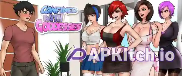 Confined With Goddesses Game Cover Image
