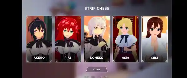 Devils Academy DxD APK Strip Chess