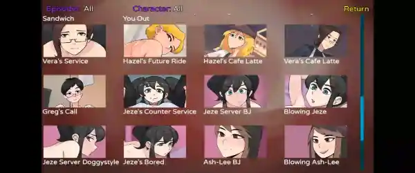 Hazelnut Latte Scene Gallery Unlock