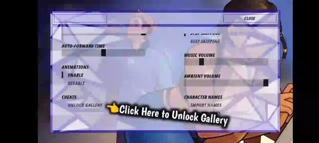 How To Unlock Gallery In ACADEMY34 Game