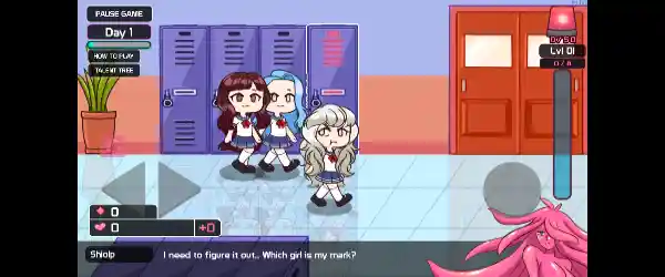 Lovecraft Locker Tentacle Lust Gameplay Screenshot