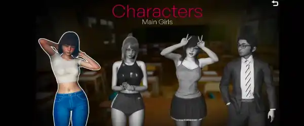That New Teacher Game All Characters