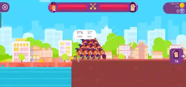 Bowmasters Gameplay 1