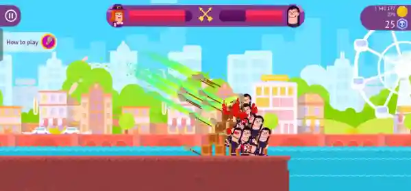 Bowmasters Gameplay 3