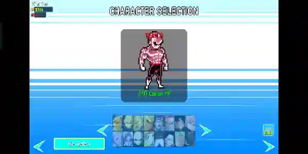 Characters Selection