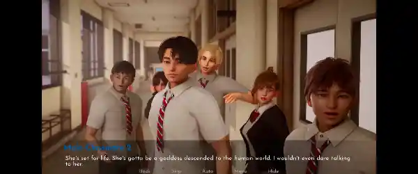 High School University Adult Visual Novel Game