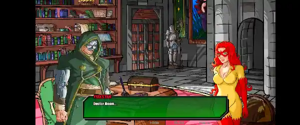 Marvel Superheroes Adult Visual Novel Game