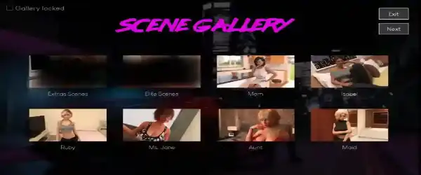 Midnight Paradise Scenes Gallery Unlocked
