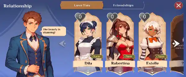 Becoming A King APK All Characters Gallery Unlocked