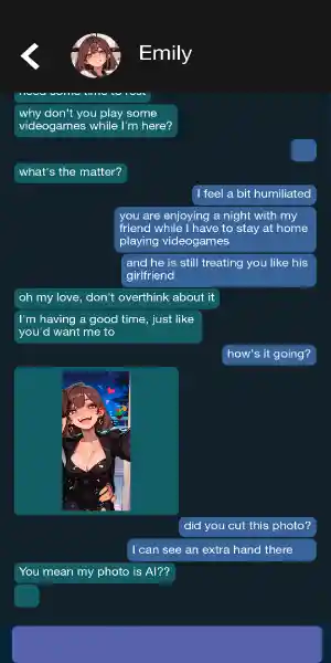 Lending My NTR Girlfriend Mobile Chat Game