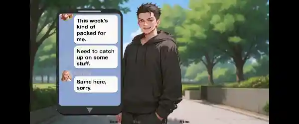Heated Hashtag AI Visual Novel Game