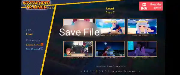 Adventurer Trainer Complete Save Files
