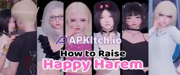 How To Raise Happy Harem Game Cover Image