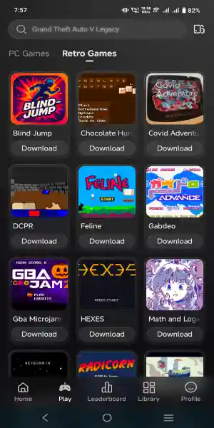 Play Retro Games On Android Offline