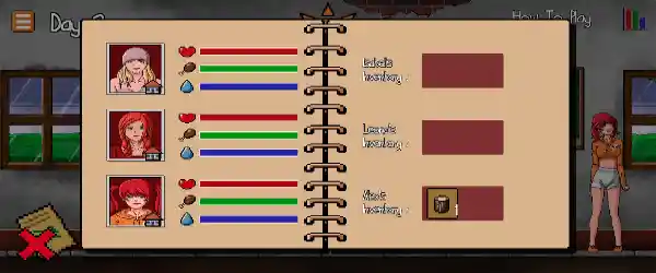 SurVive 18 Game All Characters