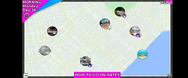 Special Harem Class APK Unlocked Full Map